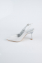 Silver Evening Shoe MJ9006