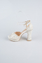 White Stony Evening Shoe MJ9007