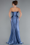 Long Indigo Prom Gown ABU5022