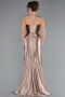 Long Mink Prom Gown ABU5022
