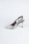 Platinum Laser Cut Stiletto MJ4102