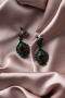 Emerald Green Earring BJ601