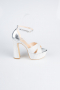 Silver Evening Shoe MJ4243
