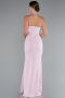 Long Powder Color Evening Dress ABU4891