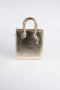 Gold Patterned Evening Bag KC143