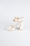 Mink Satin Evening Shoe ABS1142