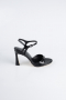 Black Patent Leather Evening Shoe AB1141