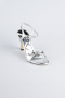 Silver Patent Leather Evening Shoe AB1141