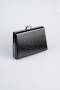 Black Patterned Night Bag KC715