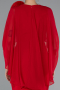 Midi Red Cocktail Dress ABK2382