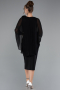 Midi Black Cocktail Dress ABK2382