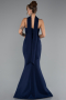 Long Navy Blue Evening Dress ABU5097