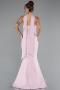 Long Powder Color Evening Dress ABU5097