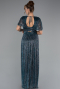 Long Oil Green Evening Dress ABU5098