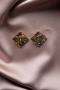 Green Earring BJ1040