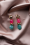 Green Earring BJ1070