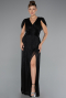 Black Long Evening Dress ABU5098