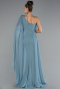Long Mint Chiffon Evening Dress ABU5144