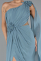 Long Mint Chiffon Evening Dress ABU5144