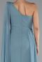 Long Mint Chiffon Evening Dress ABU5144