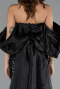 Long Black Beaded Evening Dress ABU5169