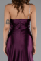 Long Cherry Colored Prom Gown ABU5022