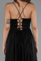 Long Black Prom Gown ABU5175