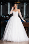 Long White Dantelle Wedding Dress ABG149