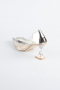 Gold Patent Leather Stiletto ABR1055