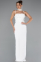 Long White Evening Dress ABU5181