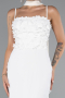 Long White Evening Dress ABU5181