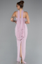 Long Powder Color Evening Dress ABU5181