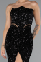 Long Black Evening Dress ABU5185