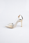 Gold Patent Leather Evening Shoe AB1150