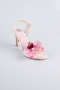 Powder Color Suede Evening Shoe ABN1151
