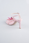 Powder Color Suede Evening Shoe ABN1151