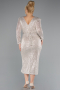 Midi Mink Plus Size Cocktail Dress ABK1956