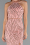 Long Powder Color Evening Dress ABU5213