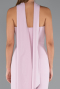 Long Powder Color Prom Gown ABU5216