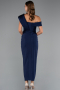 Midi Navy Blue Cocktail Dress ABK2423
