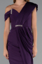 Midi Purple Cocktail Dress ABK2423