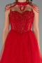 Long Red Special Design Engagement Dress ABU6147