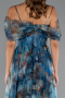 Oil Green Long Evening Dress ABU5133