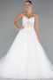 Long White Wedding Dress ABG154