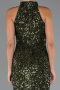 Long Olive Drab Evening Dress ABK2474