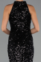 Long Black Evening Dress ABK2474