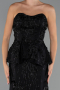 Long Black Evening Dress ABU5249