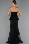 Long Black Evening Dress ABU5249