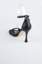 Black Leather Evening Shoe ABD1156