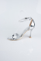 Silver Patent Leather Evening Shoe ABR1158